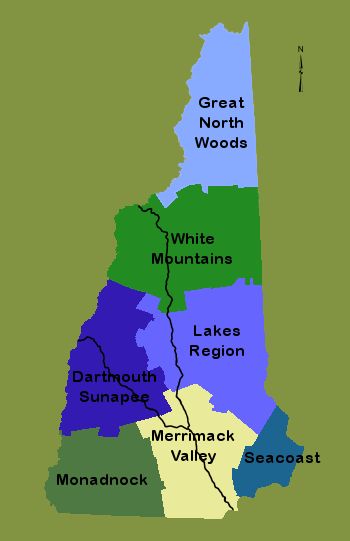 NH Divided into Regions